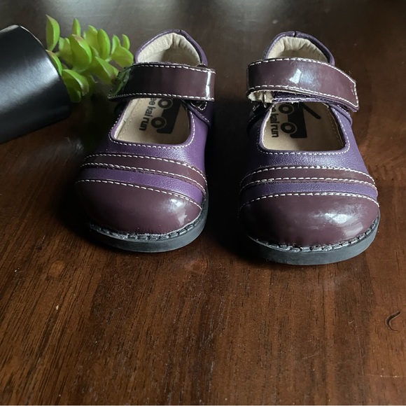 See Kai Run Purple  Mary Jane Style Toddler Shoes Size 3 - Picture 10 of 10